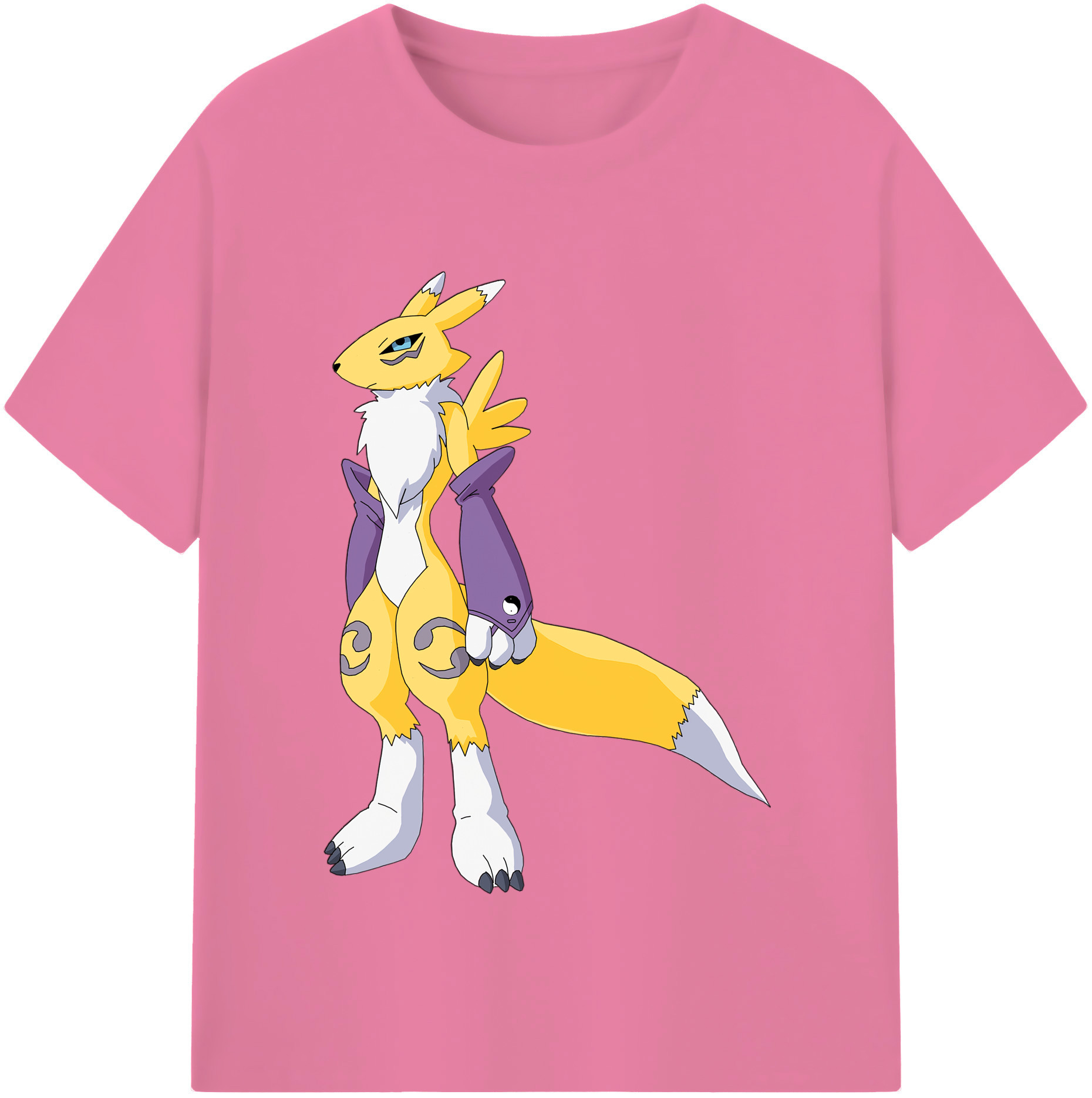 （画像用） Digimon デジタルモンスター/デジモン 綿100％半袖Tシャツ（フロントプリント）